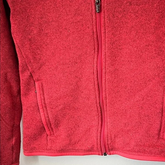 Patagonia Better Sweater Vibrant Red Full-Zip Fleece Jacket - Picture 3 of 5